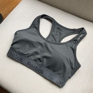 Reebok Gray Sports Bra.